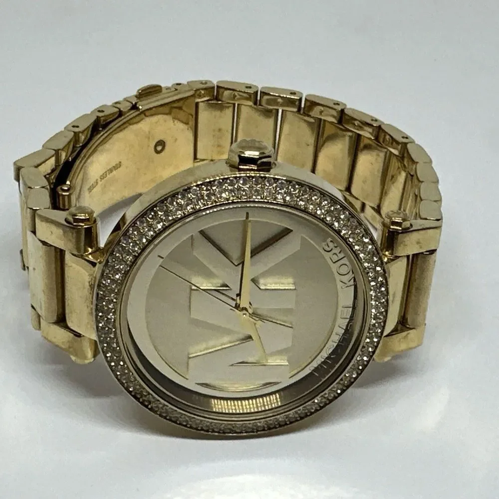 Michael Kors Parker MK5784 Women's Gold Stainless Steel Analog Dial Watch NUL14